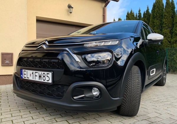 Citroen C3 cena 52500 przebieg: 29590, rok produkcji 2021 z Mrągowo małe 436